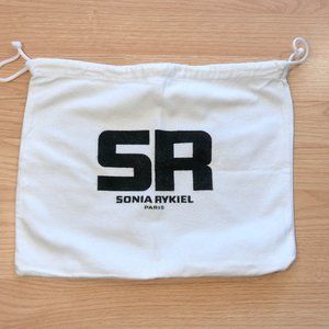 Sonia Rykiel Paris White Small Dust Bag, 15x12 inch